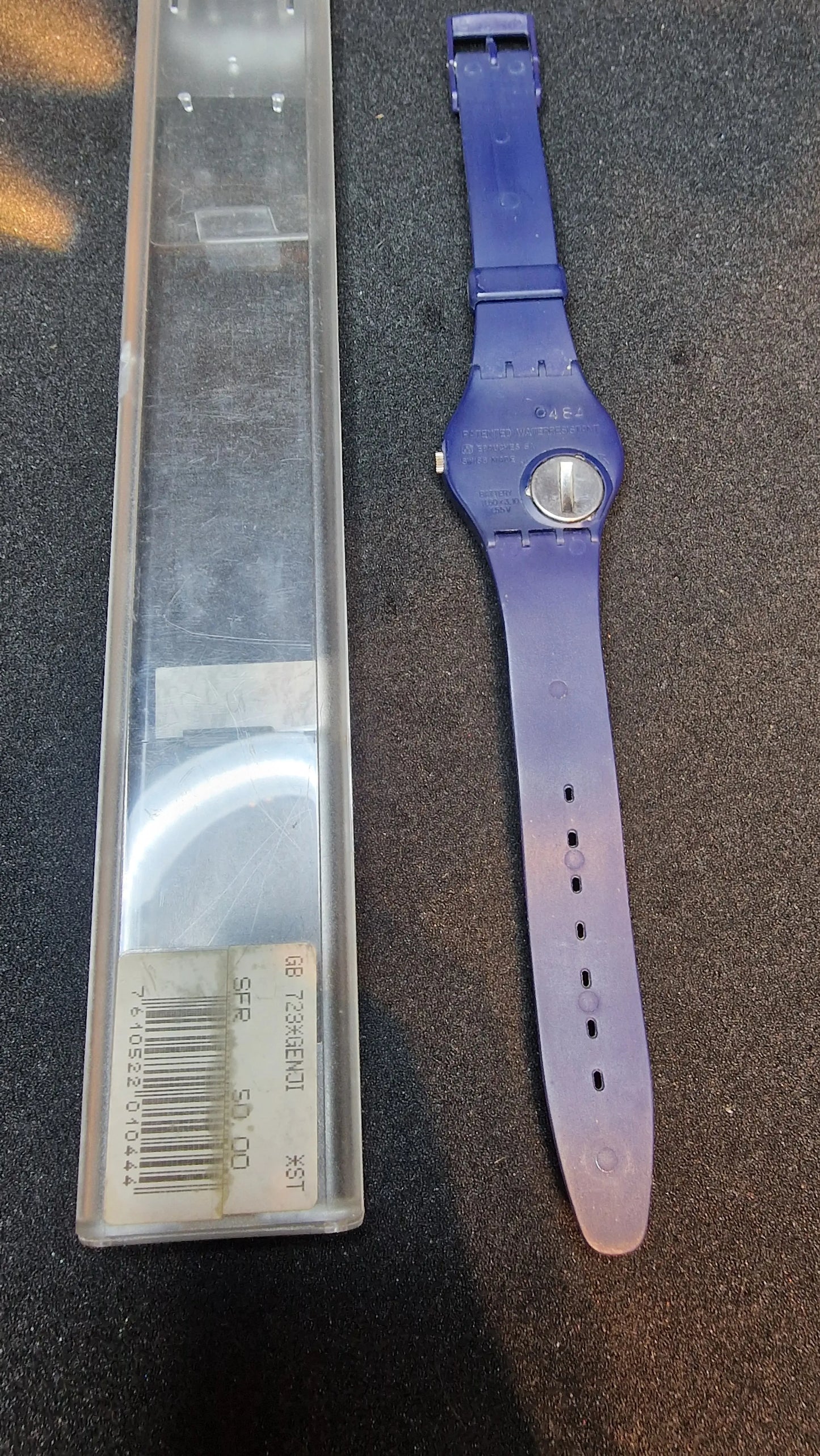 🕰️ Swatch FB702 – Navy Roman (1984) | Vintage Classic | Original