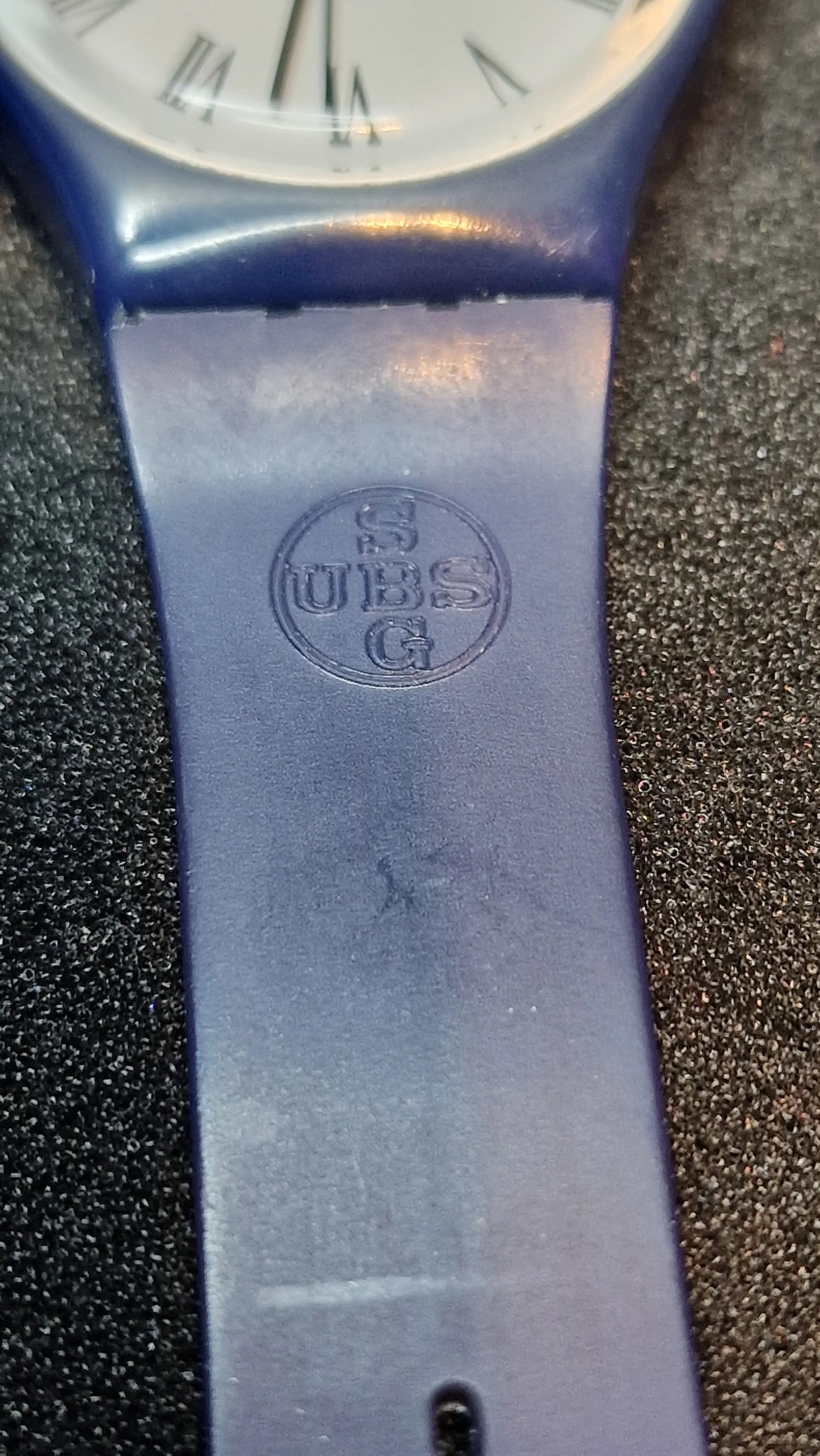 🕰️ Swatch FB702 – Navy Roman (1984) | Vintage Classic | Original