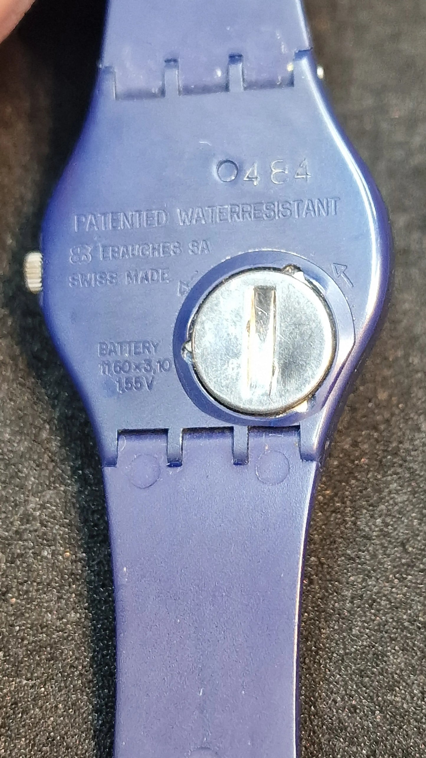 🕰️ Swatch FB702 – Navy Roman (1984) | Vintage Classic | Original