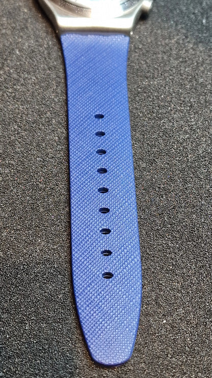 🔥 Swatch Irony Chrono YVS435 “Blau Me On” – 44mm | Swiss Made Icon 🔥