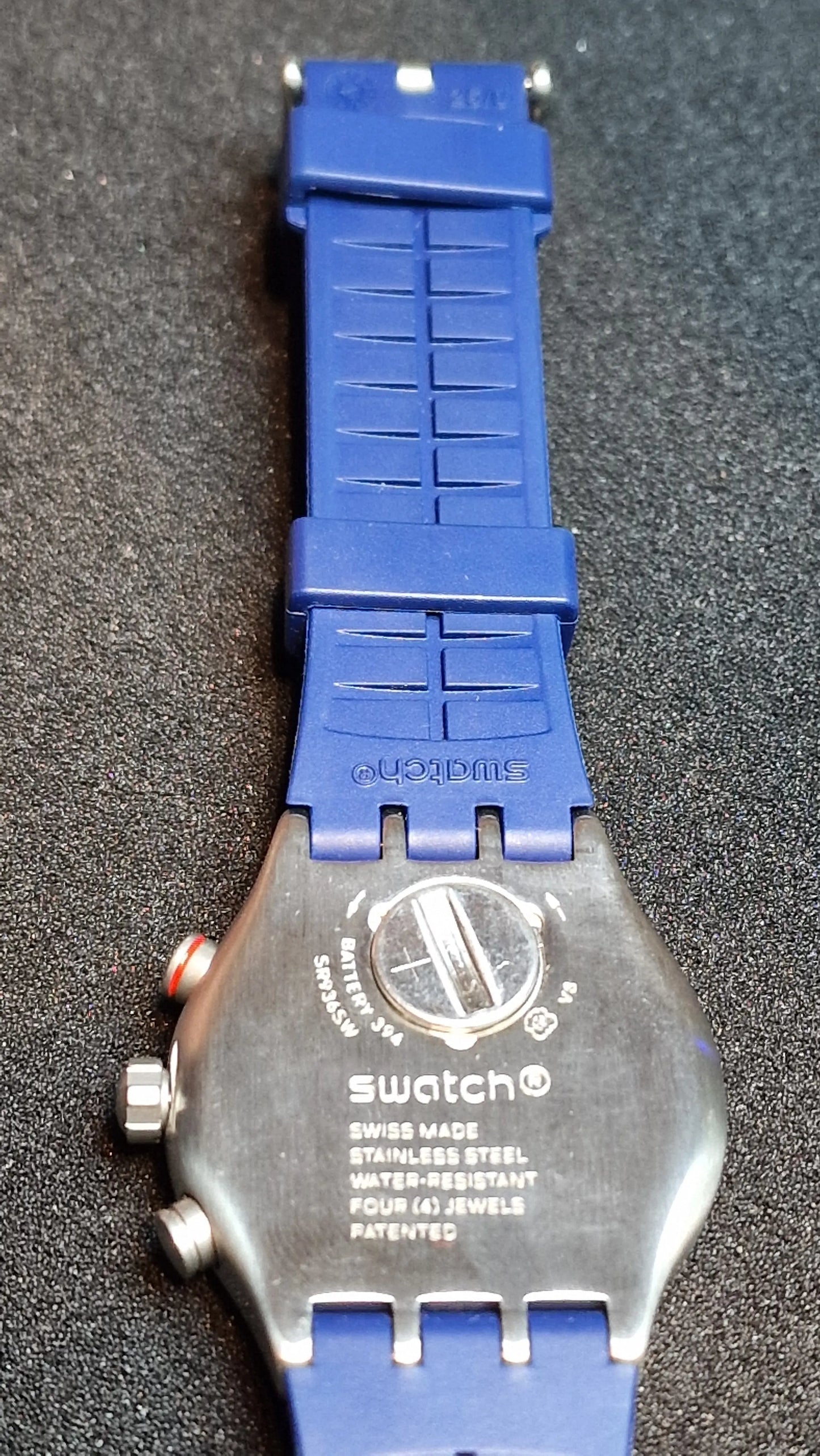 🔥 Swatch Irony Chrono YVS435 “Blau Me On” – 44mm | Swiss Made Icon 🔥