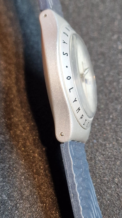 🌍 Swatch Irony Aluminium “Sydney 2000 Olympic” YGS7004 – Big Backfire (2000)