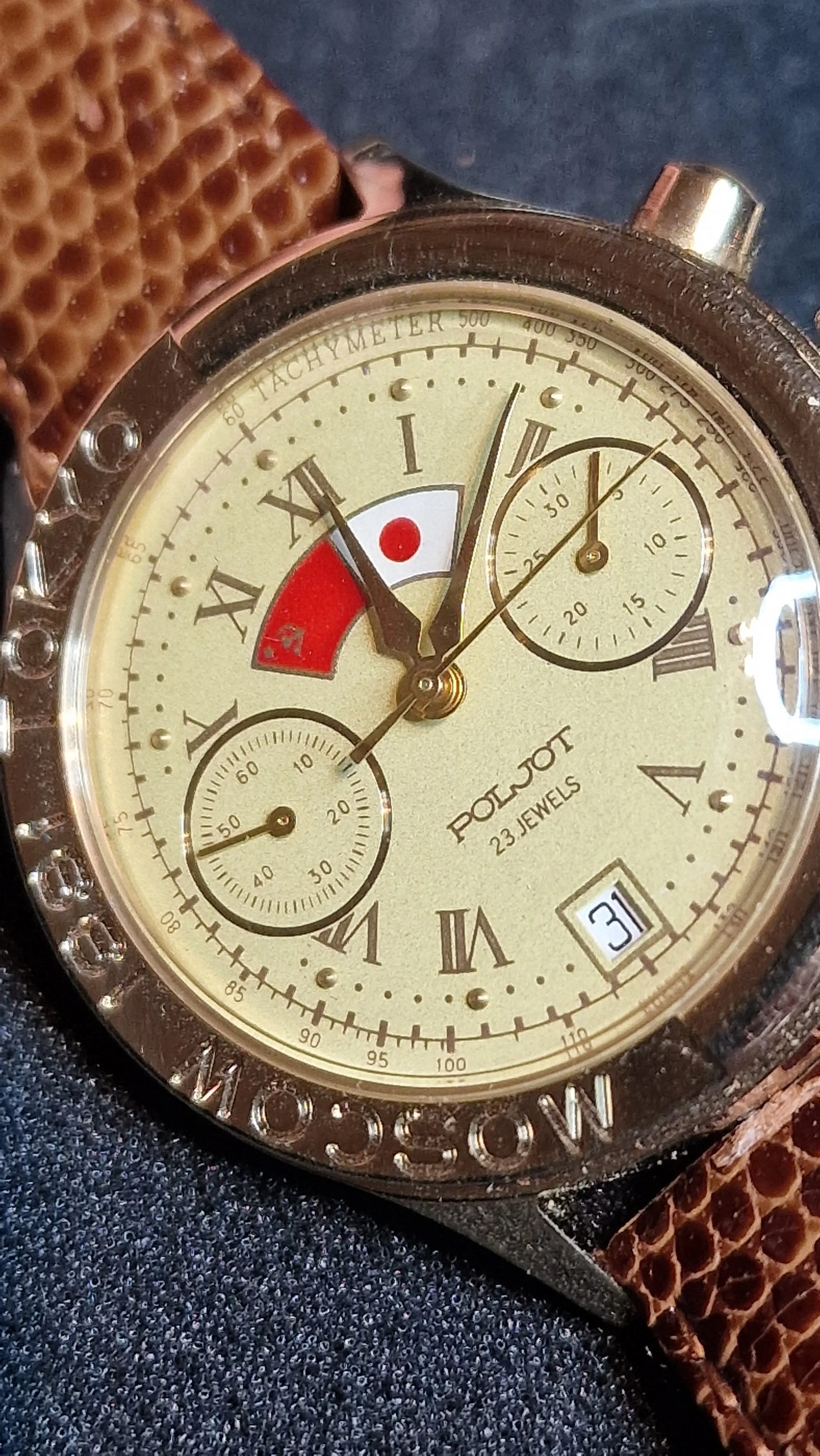 ⌚ Poljot “Moscow – Tokyo” Mechanical Chronograph (Cal. 3133) 🇷🇺🇯🇵 | Limited 01053/10000