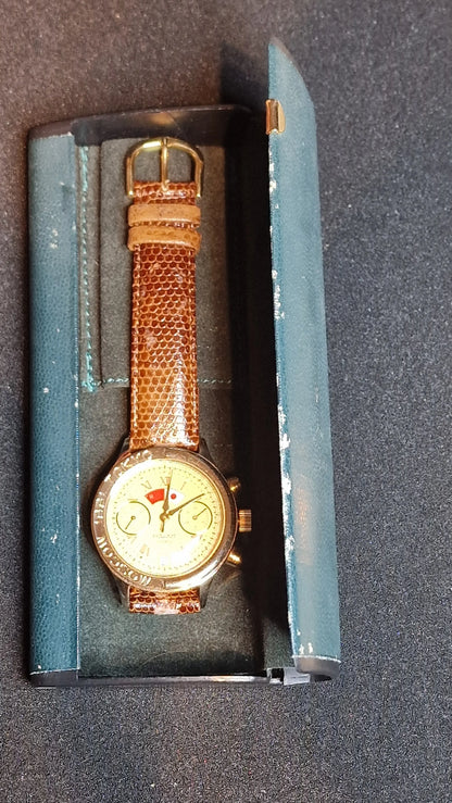 ⌚ Poljot “Moscow – Tokyo” Mechanical Chronograph (Cal. 3133) 🇷🇺🇯🇵 | Limited 01053/10000