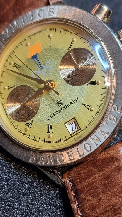 🏅 Poljot “Barcelona ’92 Olympics” Mechanical Chronograph – Limited 06714/10000 🇷🇺