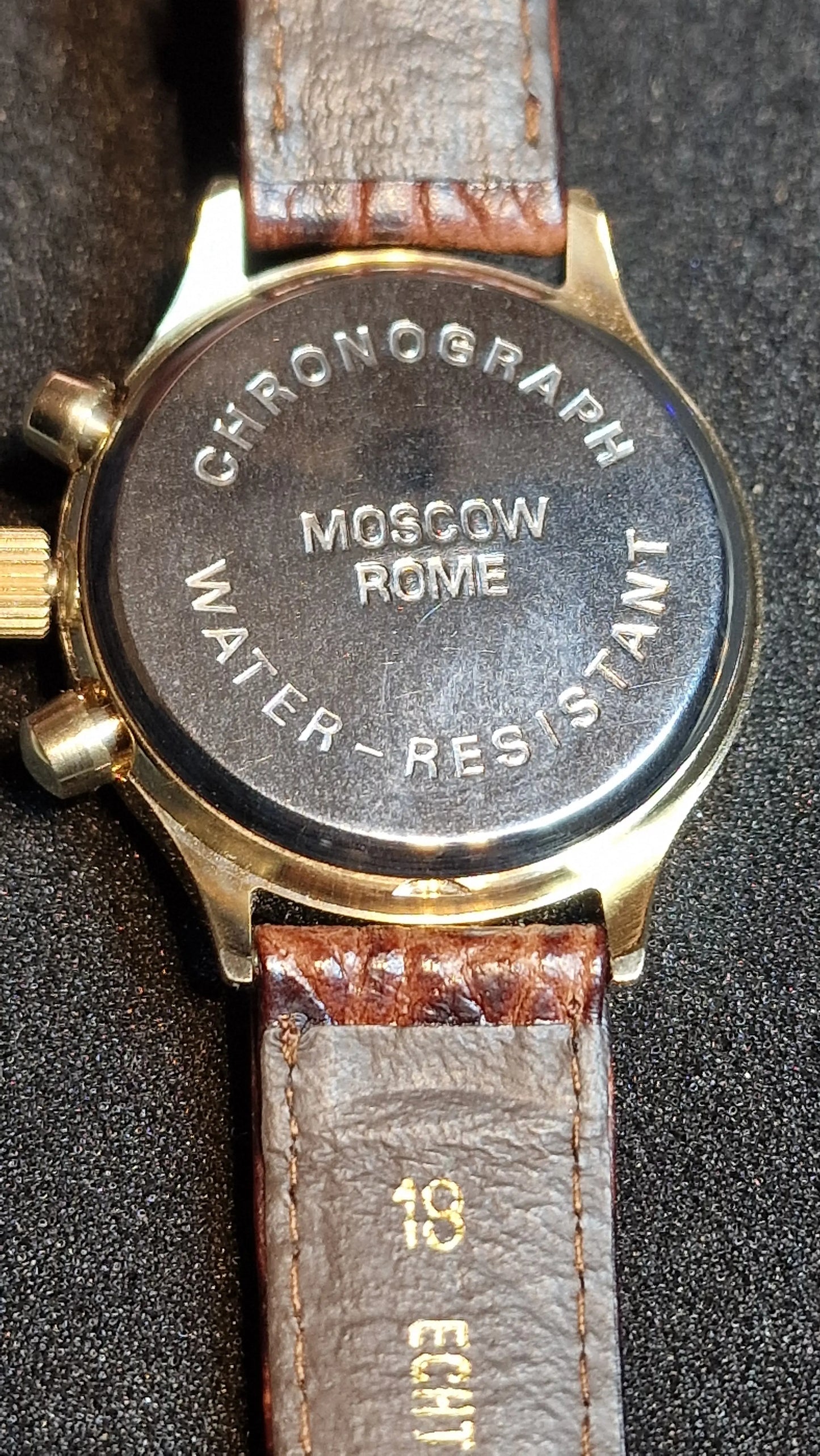 Poljot “Moscow 1992 – Rome” Mechanical Chronograph (Limited 23532/25000) 🇷🇺🇮🇹