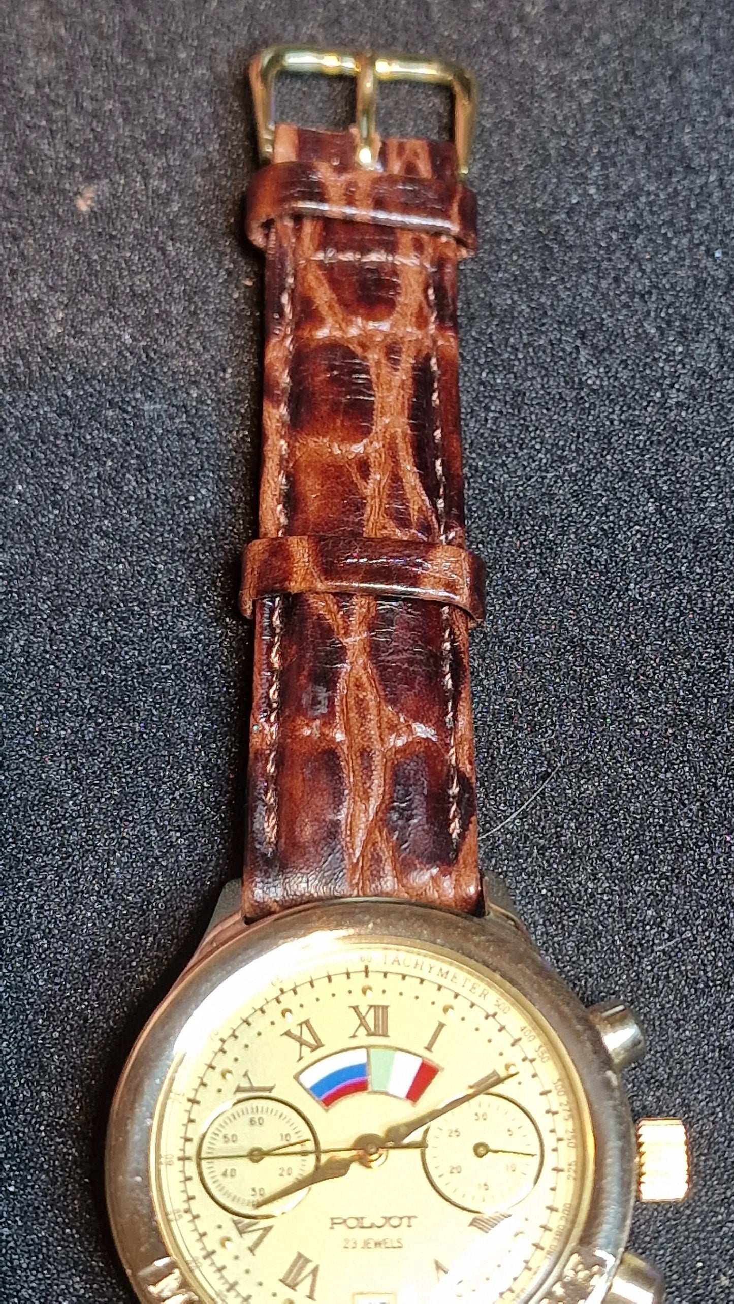 Poljot “Moscow 1992 – Rome” Mechanical Chronograph (Limited 23532/25000) 🇷🇺🇮🇹