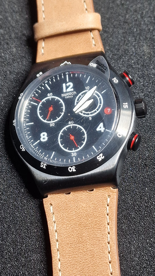 ⏱️ Swatch Irony Chrono YVZ400S – Jérémy Jones (2015)