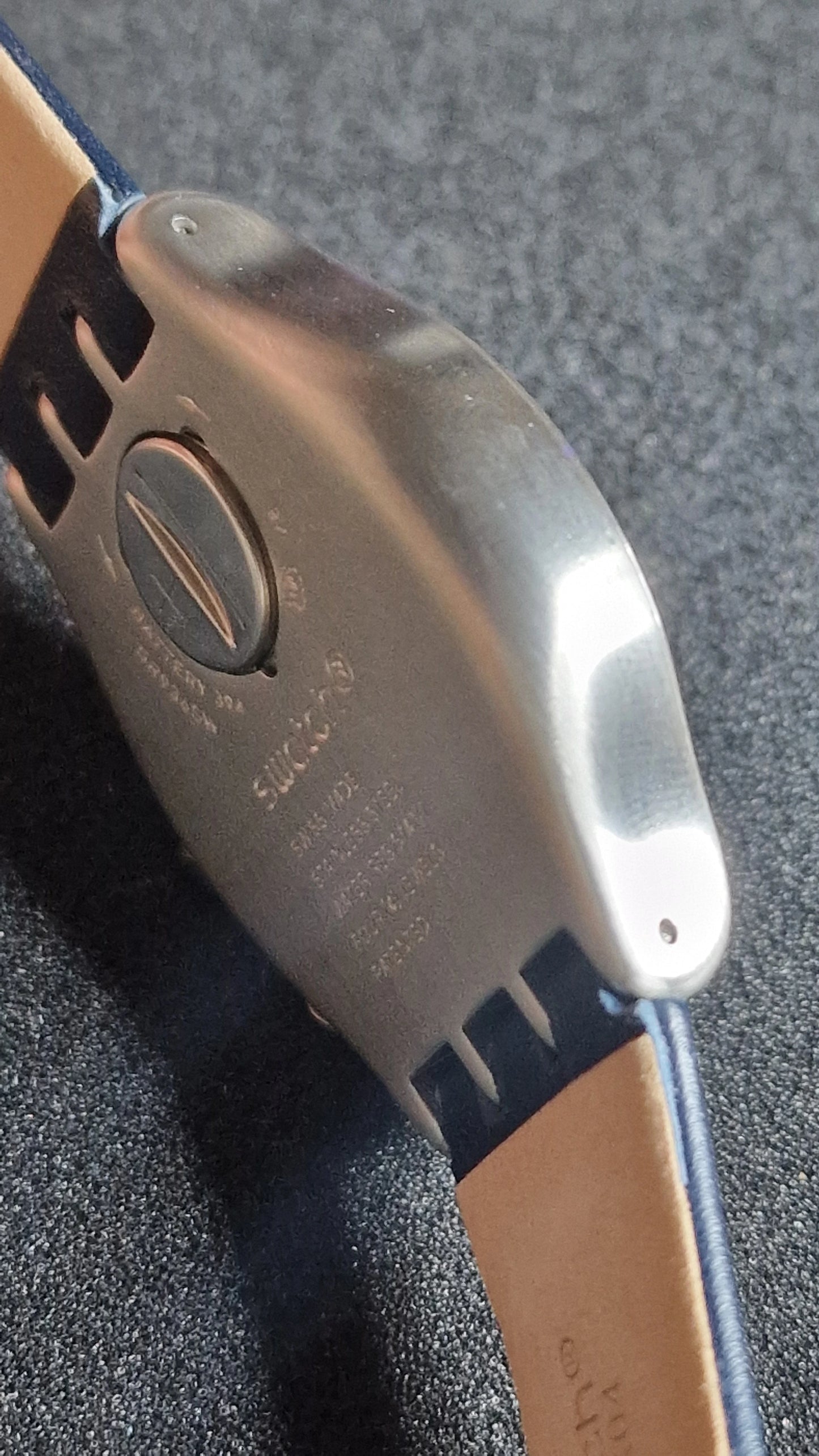 ⌚ Swatch Irony Chrono YVS460 “Dakmeblue” (2018) – Blue Strap 🔵✨