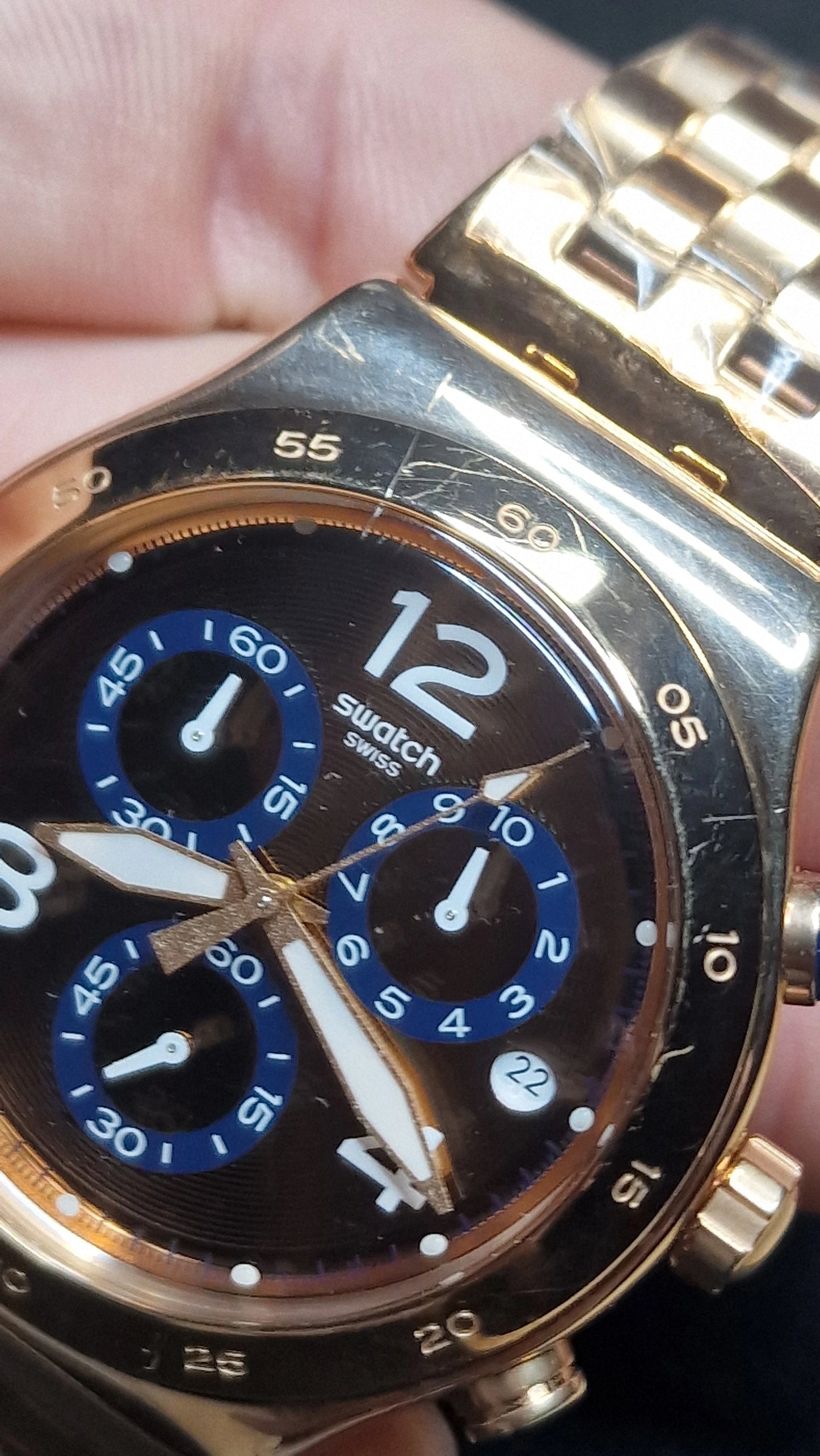 Swatch Irony Chrono YVG403G “SPIPAT” (2018) ⌚✨