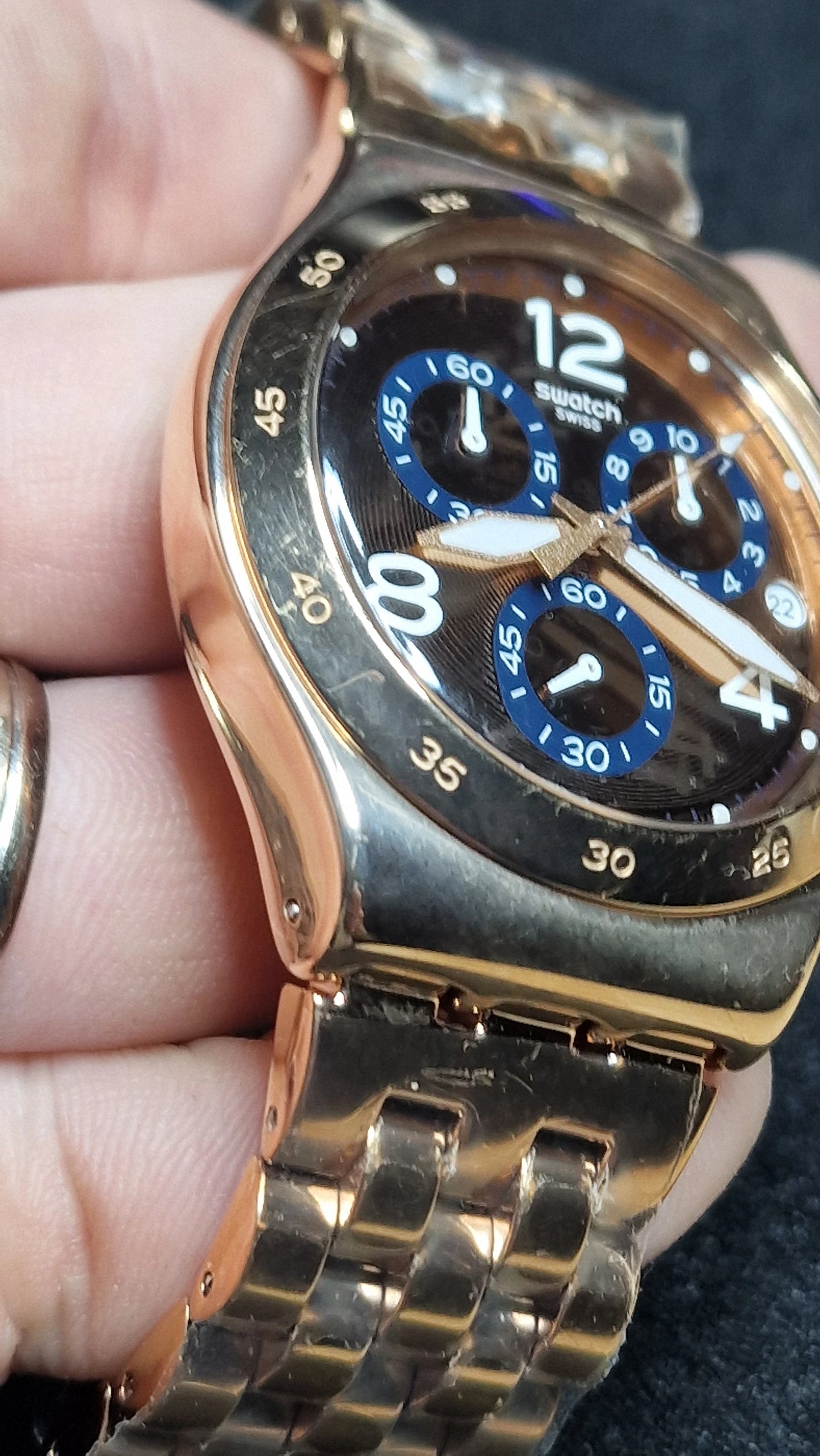 Swatch Irony Chrono YVG403G “SPIPAT” (2018) ⌚✨