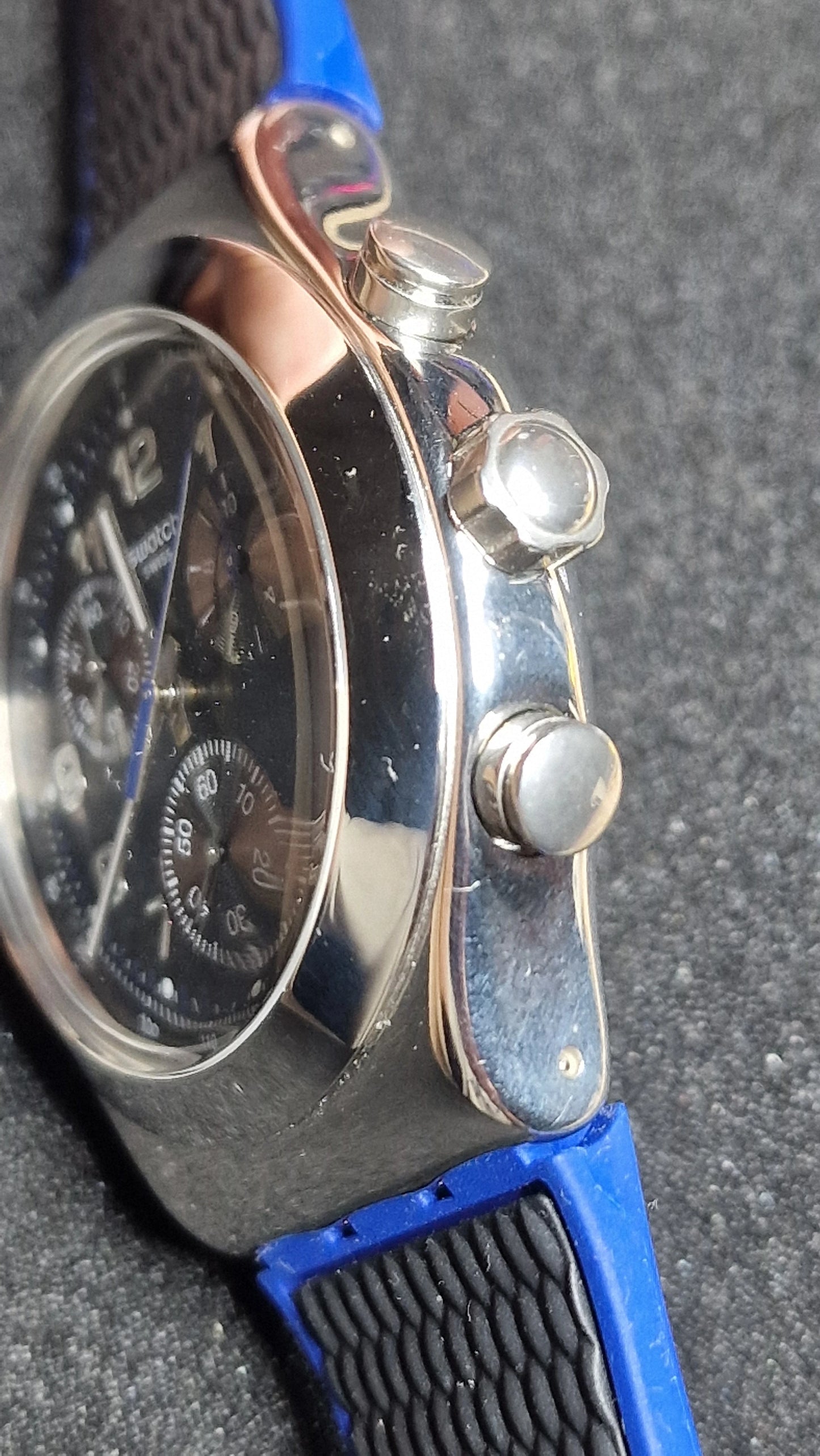 Swatch Irony Chrono YVS451 “Secret Mission” (AG2018) 🕵️‍♂️⏱️