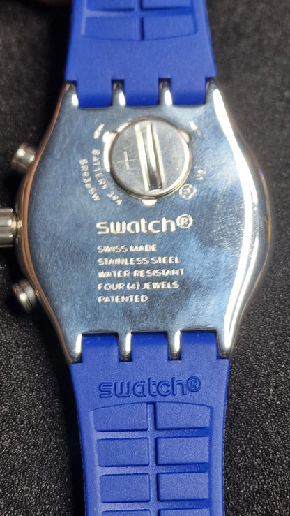 Swatch Irony Chrono YVS451 “Secret Mission” (AG2018) 🕵️‍♂️⏱️