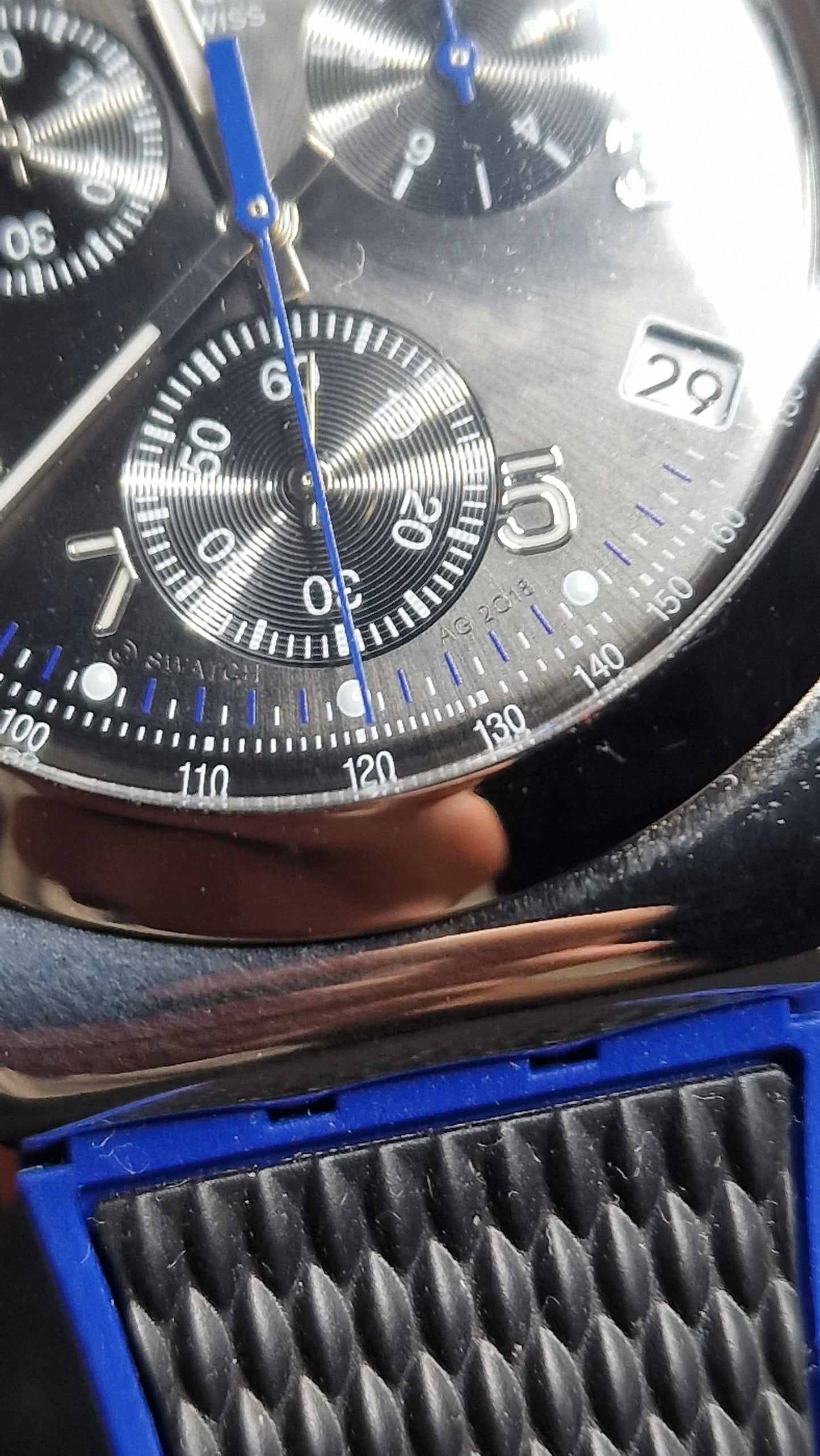 Swatch Irony Chrono YVS451 “Secret Mission” (AG2018) 🕵️‍♂️⏱️