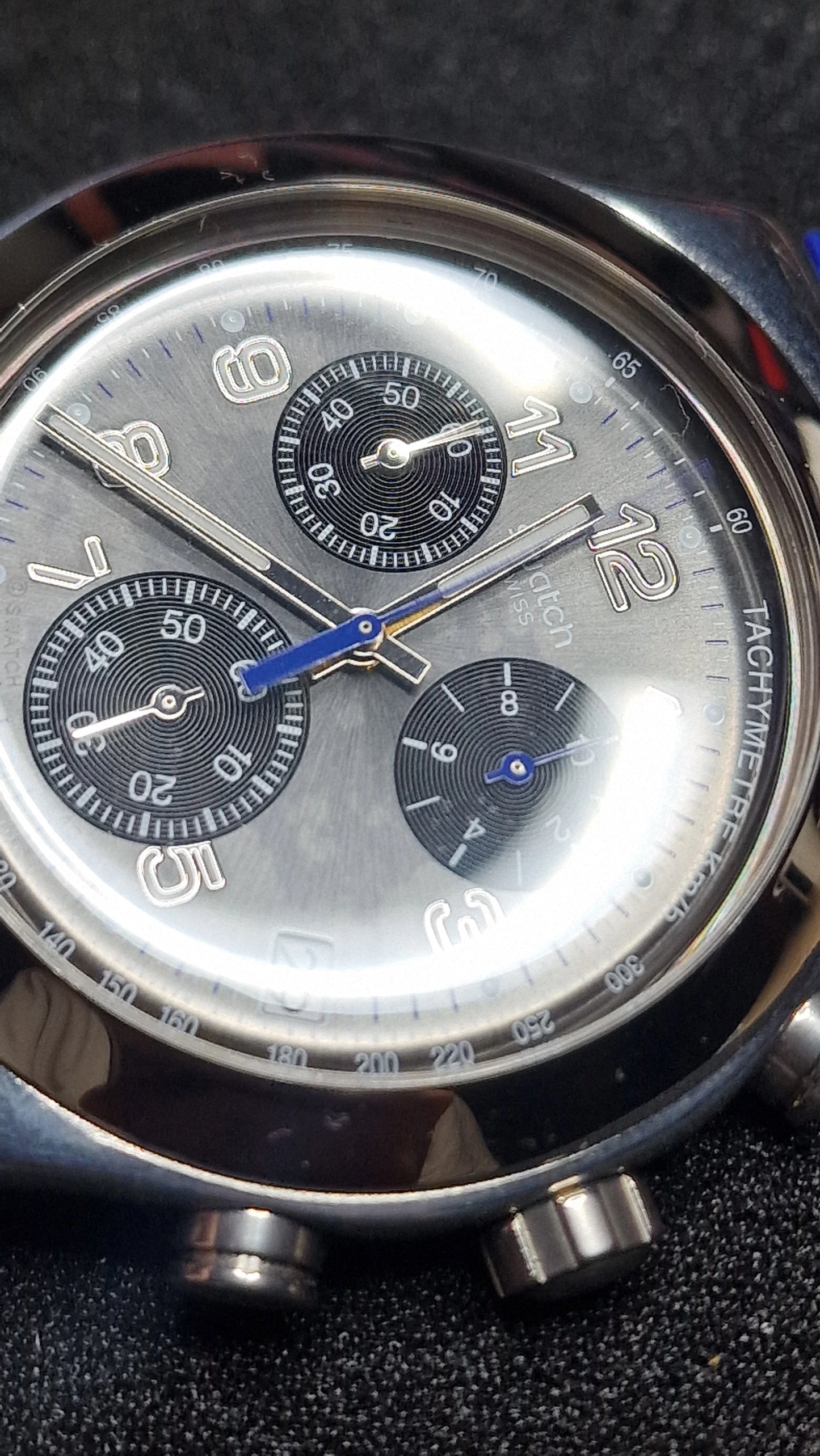 Swatch Irony Chrono YVS451 “Secret Mission” (AG2018) 🕵️‍♂️⏱️