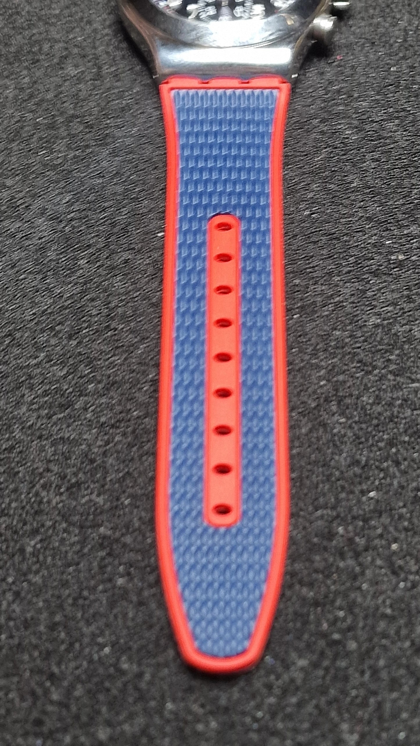 Swatch Irony Chrono YVS452 “Secret Operation” (2018) 🔴🔵 Tachymeter