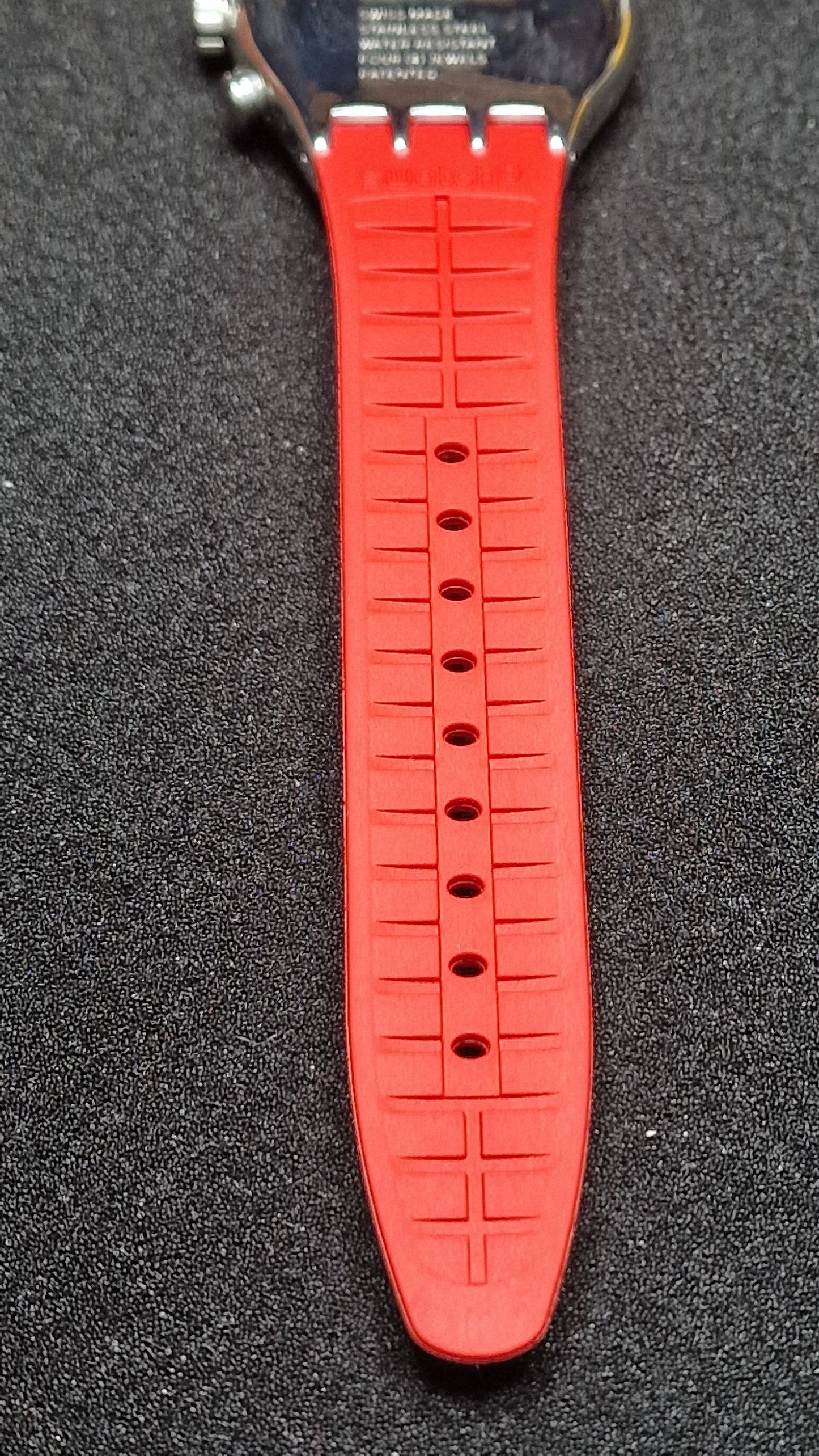 Swatch Irony Chrono YVS452 “Secret Operation” (2018) 🔴🔵 Tachymeter