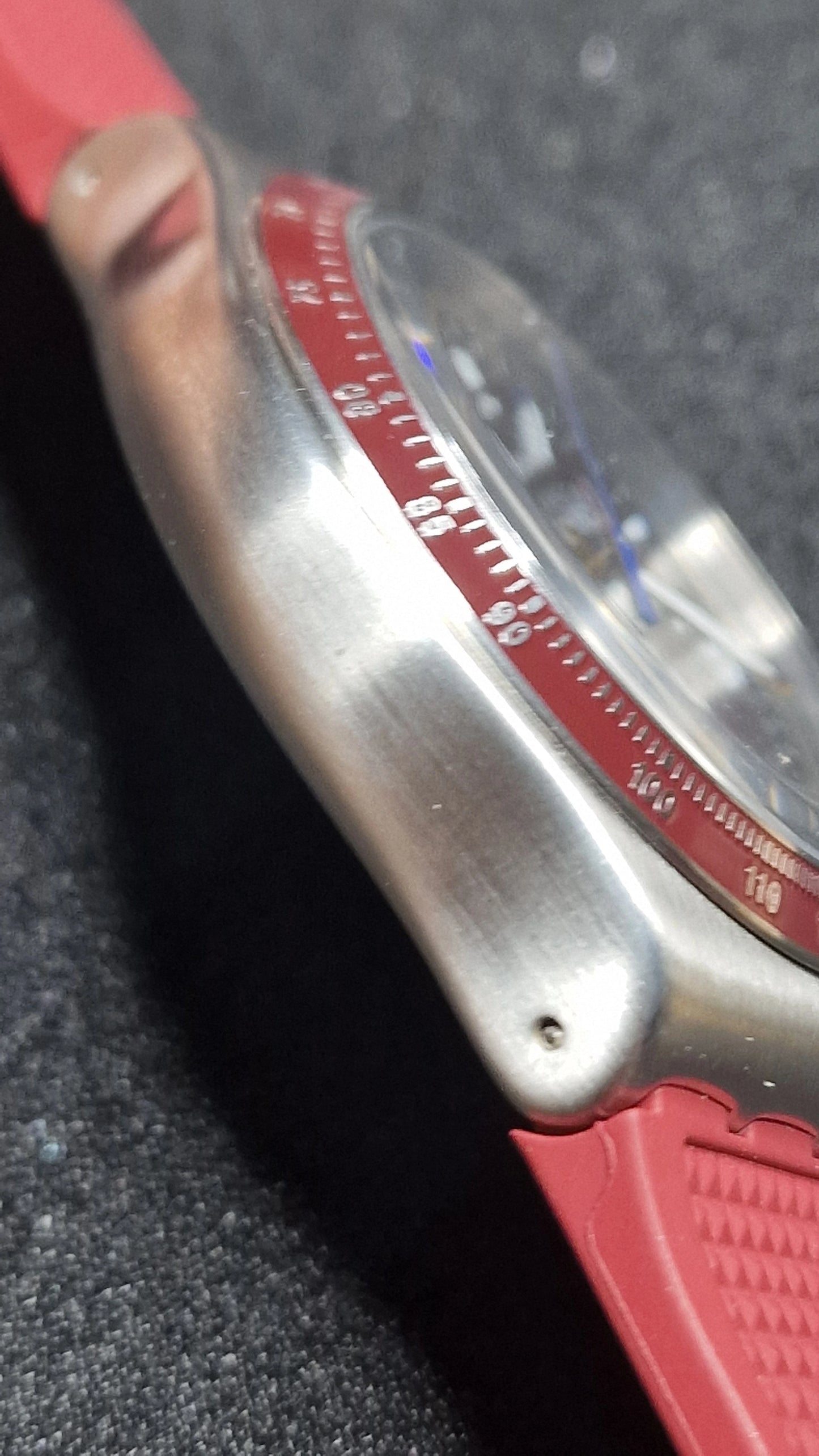 🍷⏱️ Swatch Irony Chrono YVS464 “Wine Grid” (AG2019)