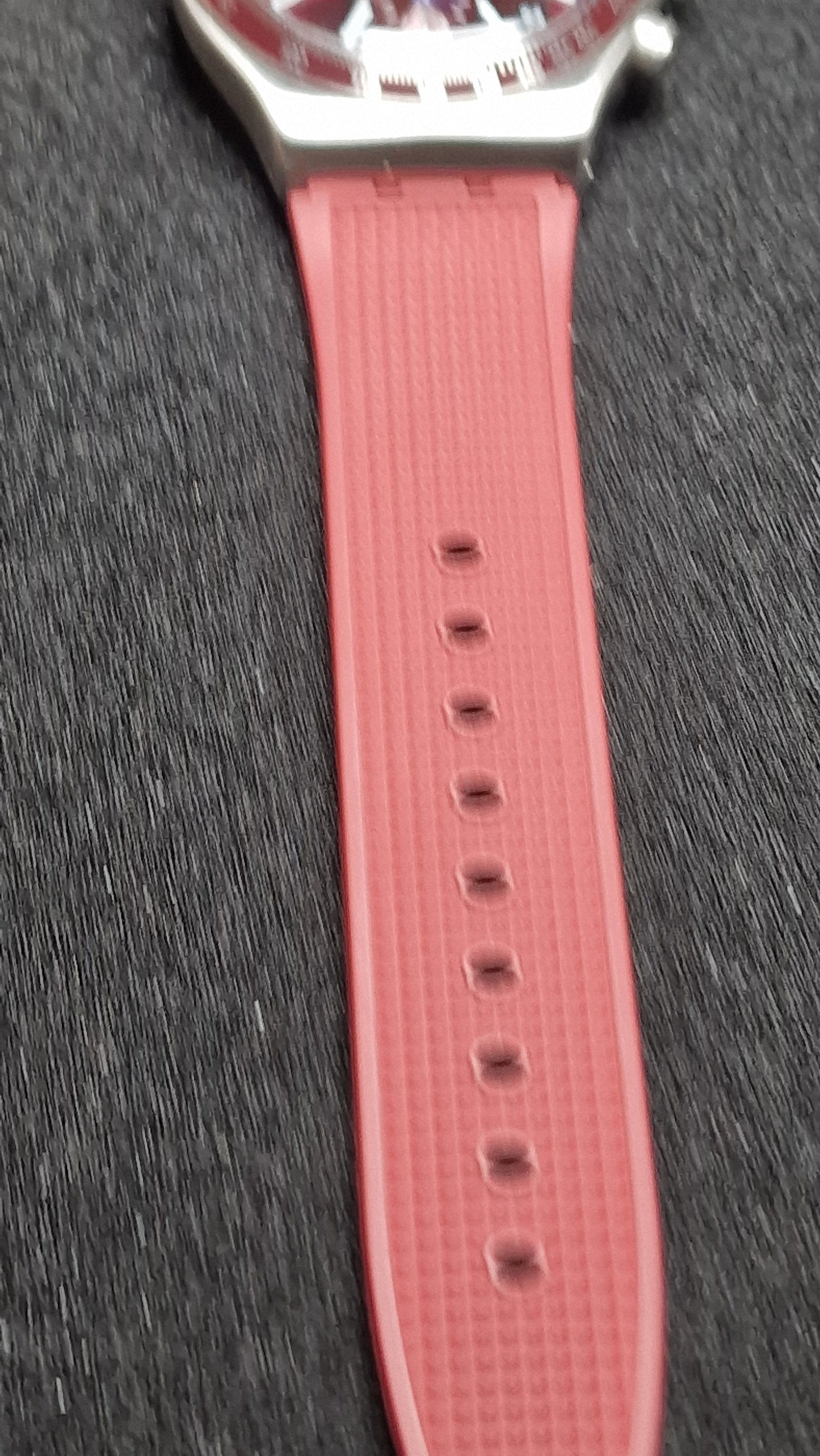 🍷⏱️ Swatch Irony Chrono YVS464 “Wine Grid” (AG2019)