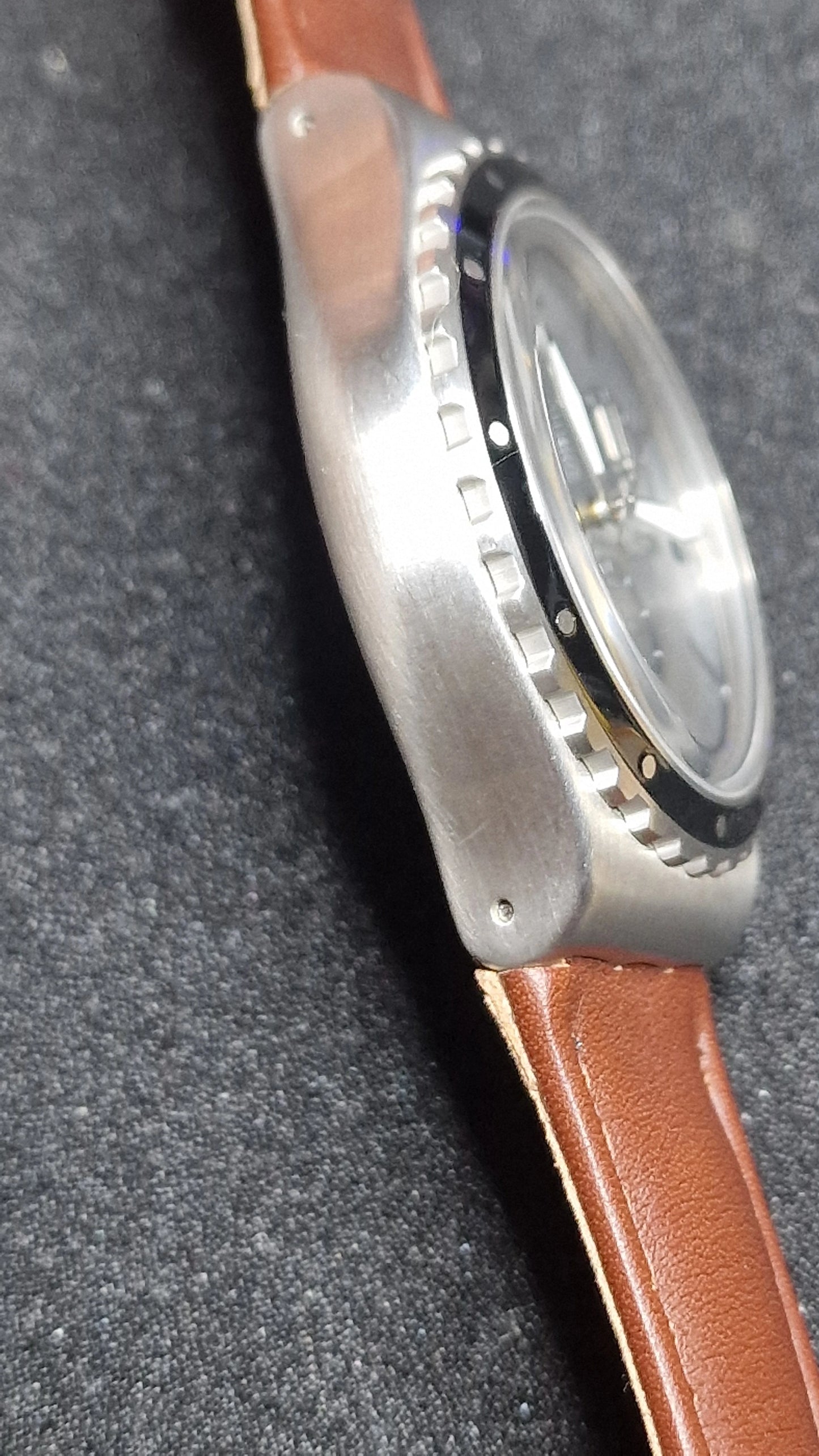 Swatch Irony Chrono YVS437 “Grandino” ⏱️🇨🇭 (Stainless Steel + Date) AG2016