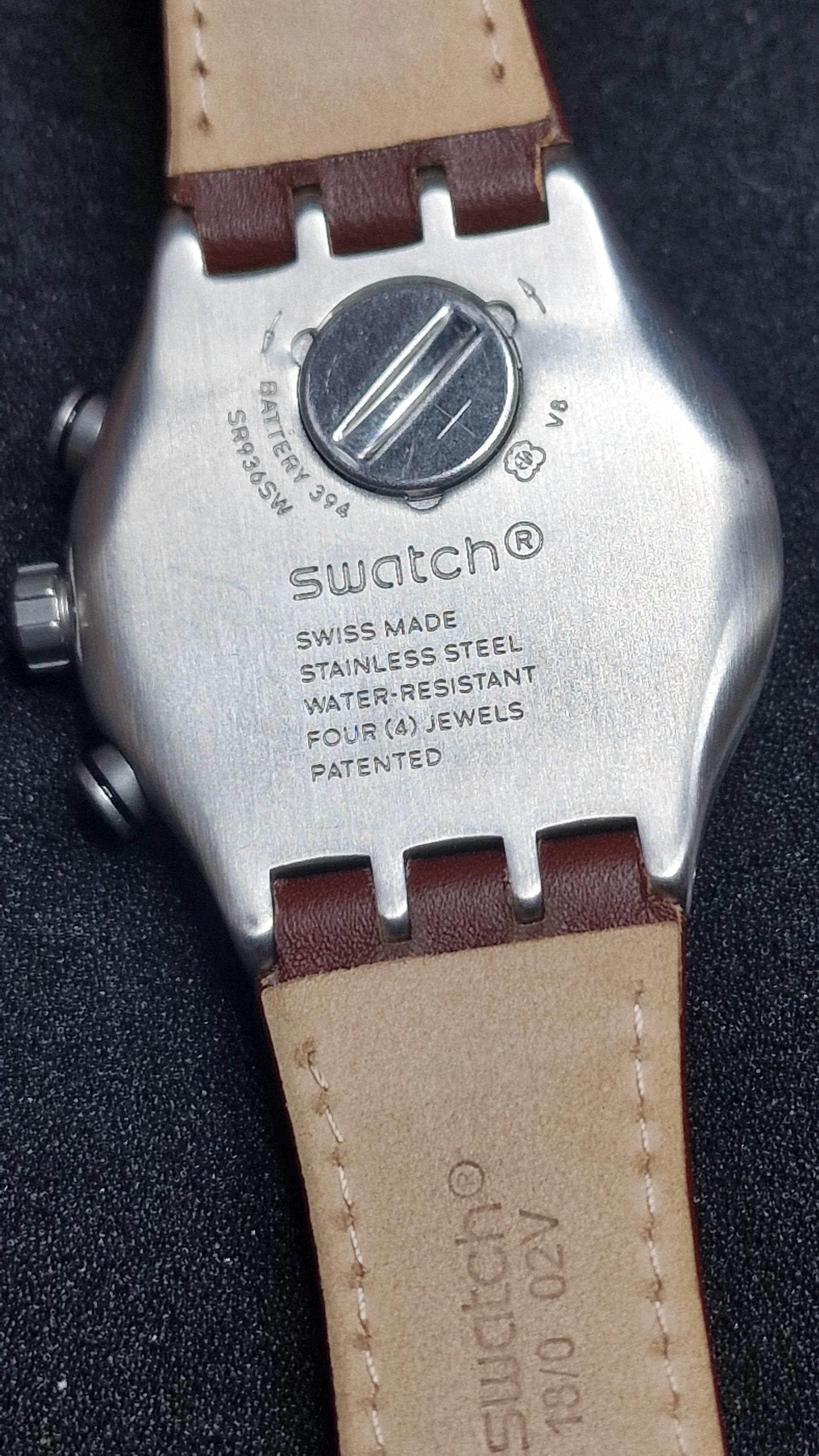 Swatch Irony Chrono YVS437 “Grandino” ⏱️🇨🇭 (Stainless Steel + Date) AG2016