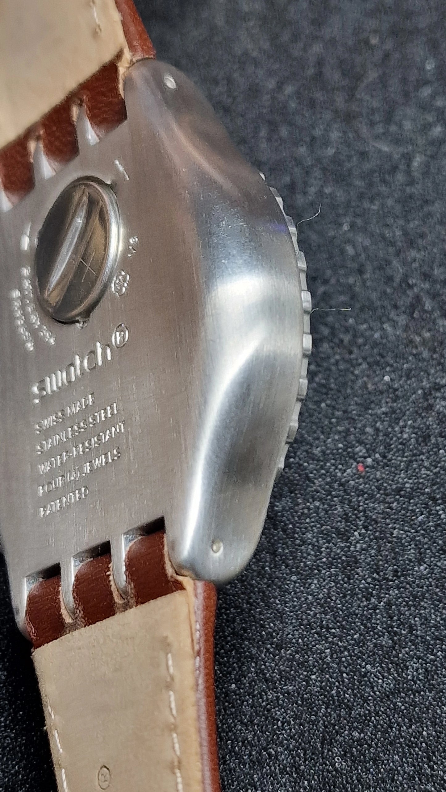 Swatch Irony Chrono YVS437 “Grandino” ⏱️🇨🇭 (Stainless Steel + Date) AG2016