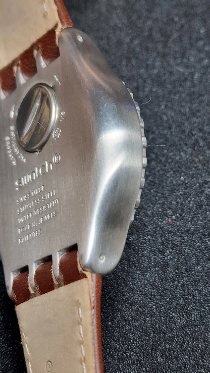 Swatch Irony Chrono YVS437 “Grandino” ⏱️🇨🇭 (Stainless Steel + Date) AG2016