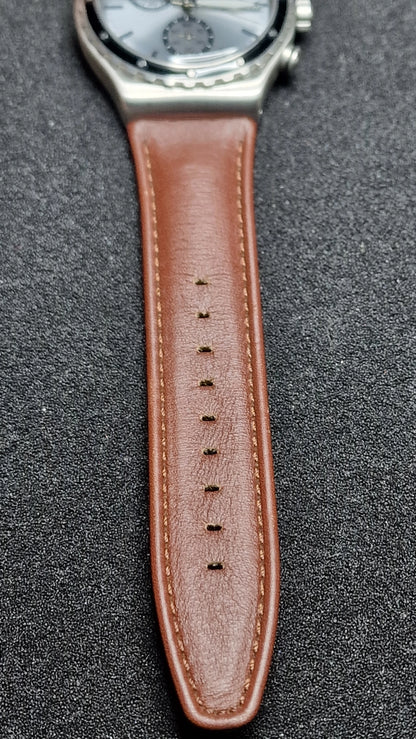 Swatch Irony Chrono YVS437 “Grandino” ⏱️🇨🇭 (Stainless Steel + Date) AG2016