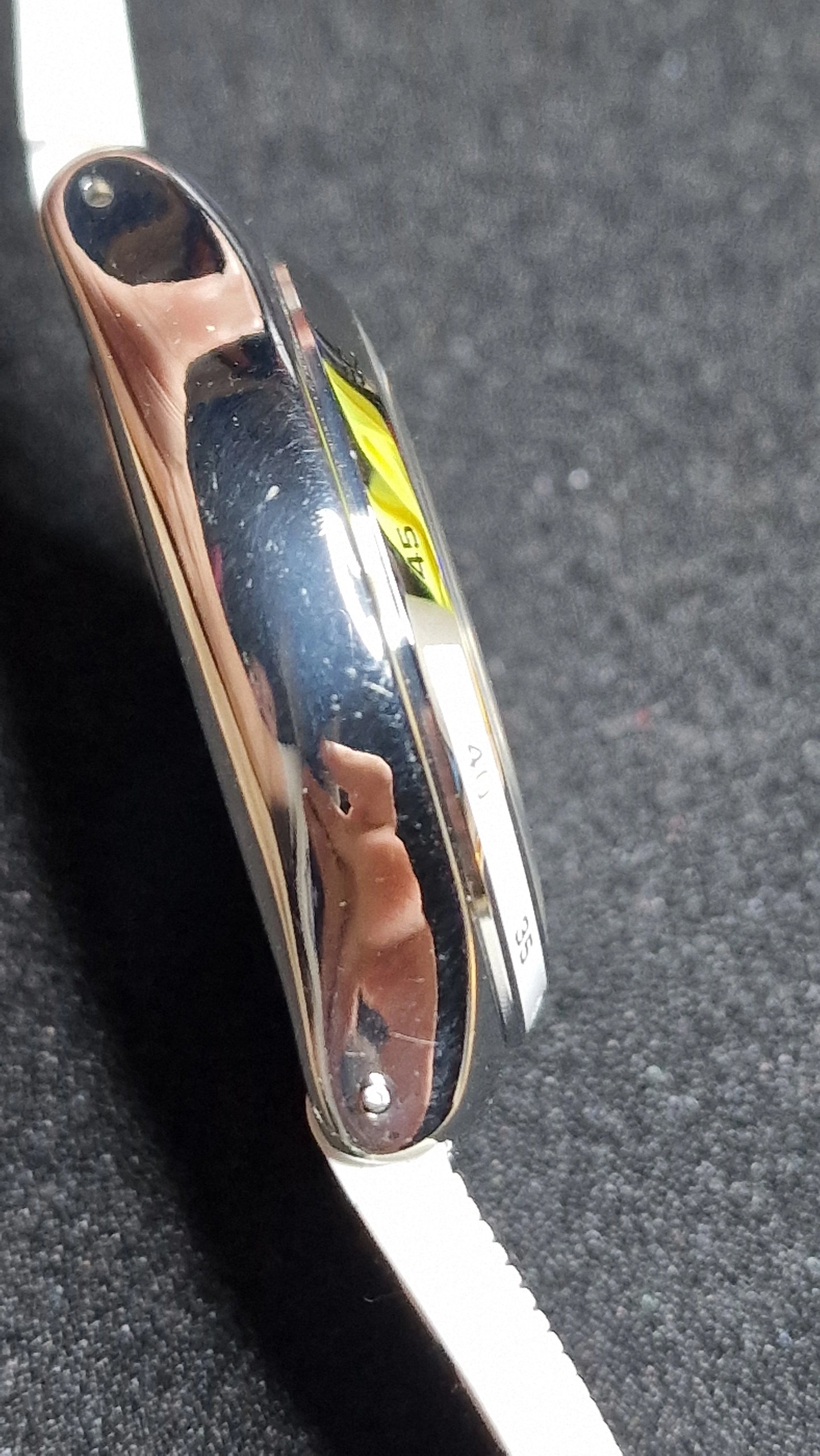 ⌚️ Swatch Irony Chrono YCS584 “Travel Chic” (AG 2014) 💙🤍 – Clean silver dial + blue chrono hand