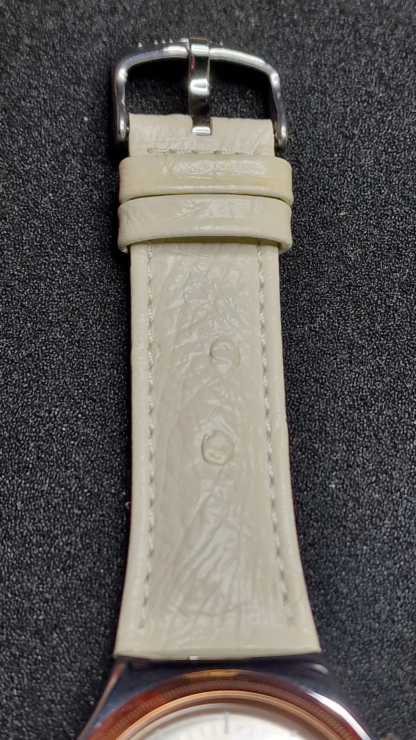 ⌚️ Swatch Irony Chrono YVS412 “AlbinoStrich” (AG 2013) – elegant two-tone chrono 🤍✨