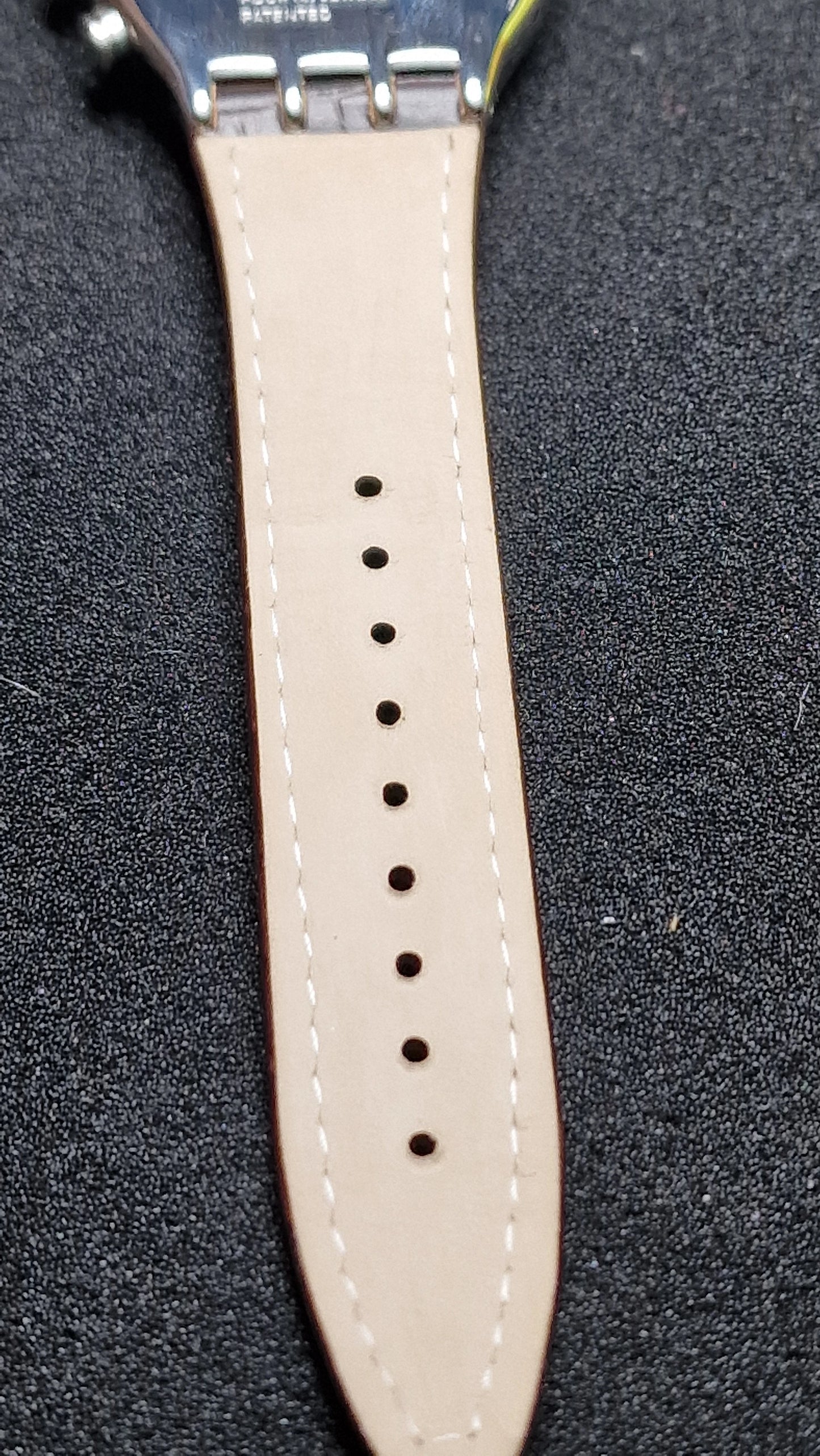 Swatch Irony Chrono YVS410C “London” (AG 2013) – Blue Dial + Strong Lume ✨