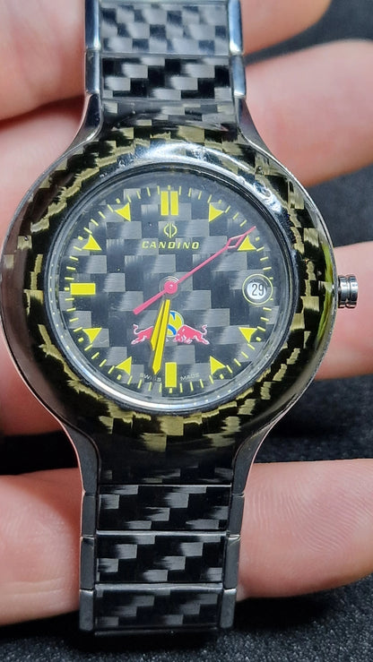 🏁 Candino Carbon F1 – Red Bull Sauber Petronas Edition (Unworn)