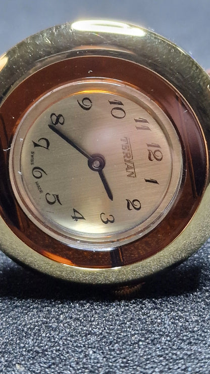 TERIAN – Swiss Made – NOS – ILONA LTD Acrylic Case – 1970s/80s – Mechanical (Copy)