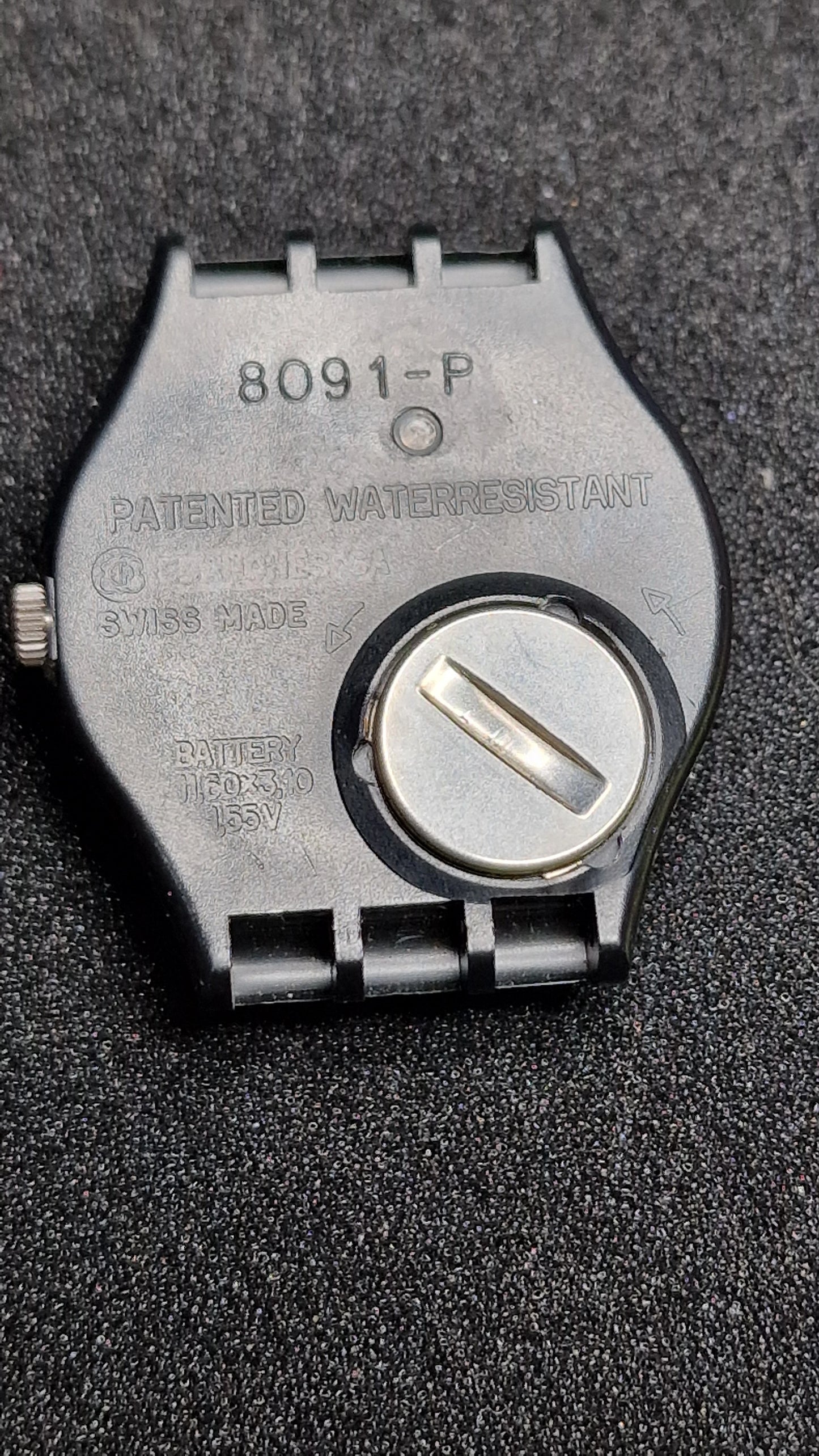 🌴 Swatch GB120 “Coconut Grove” (1988) – Vintage Gent – Iconic 80s Design