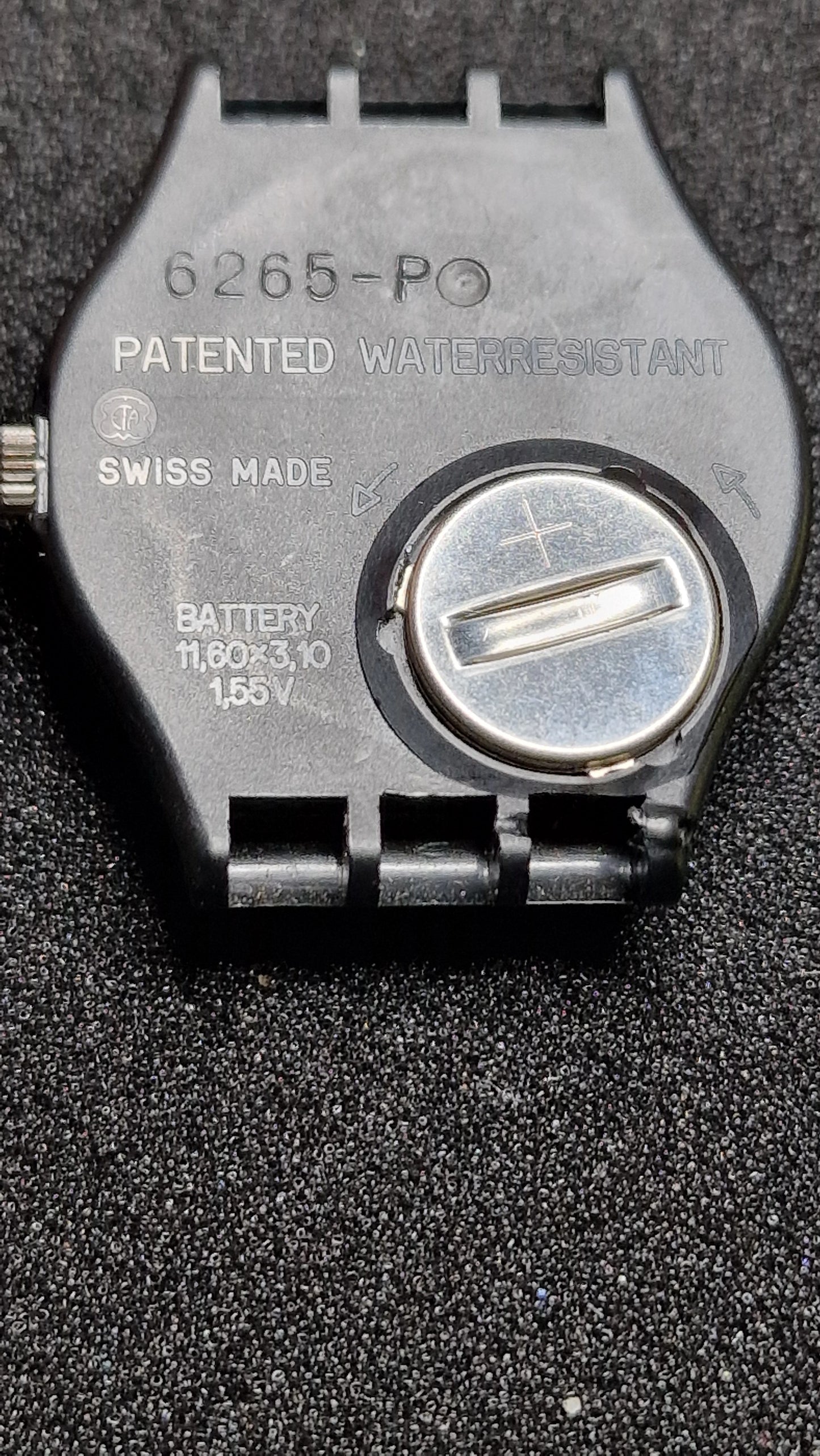 Vintage Swatch Originals “SIR” GB111 AG1986