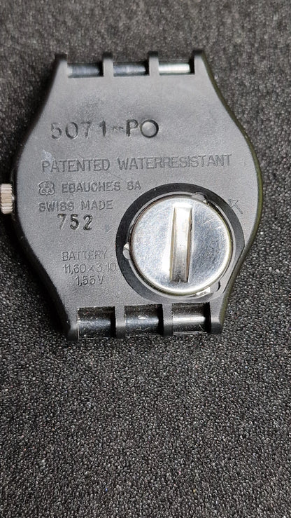 Swatch Gent GB701 (1983) – Classic Day-Date “Originals” Style 🕰️🔥