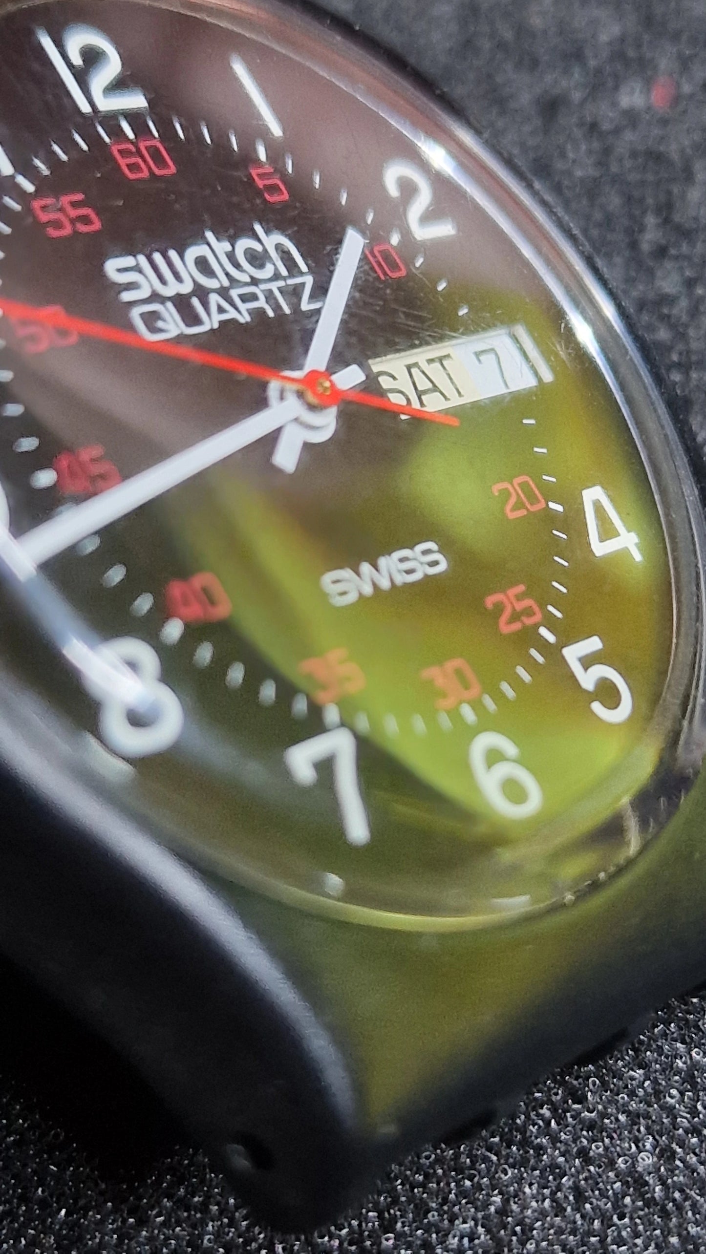 Swatch Gent GB701 (1983) – Classic Day-Date “Originals” Style 🕰️🔥