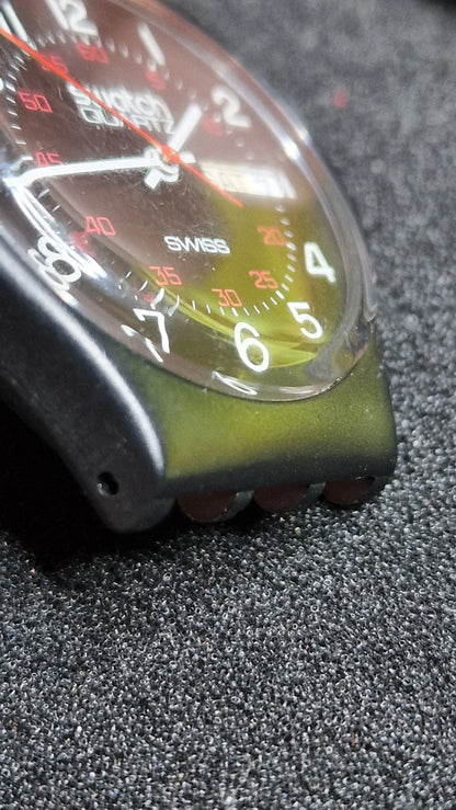 Swatch Gent GB701 (1983) – Classic Day-Date “Originals” Style 🕰️🔥