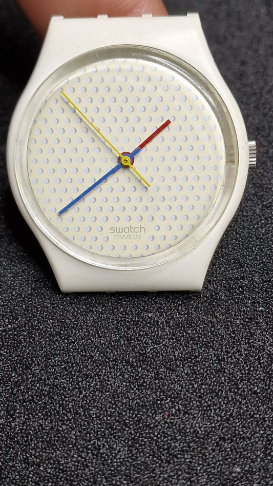 Swatch GW105 “Ping Pong” (1986) ⚪️🏓 – Vintage Swiss Quartz