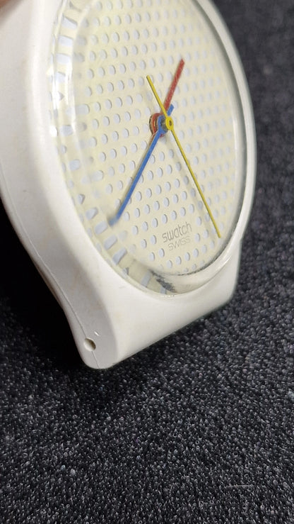 Swatch GW105 “Ping Pong” (1986) ⚪️🏓 – Vintage Swiss Quartz