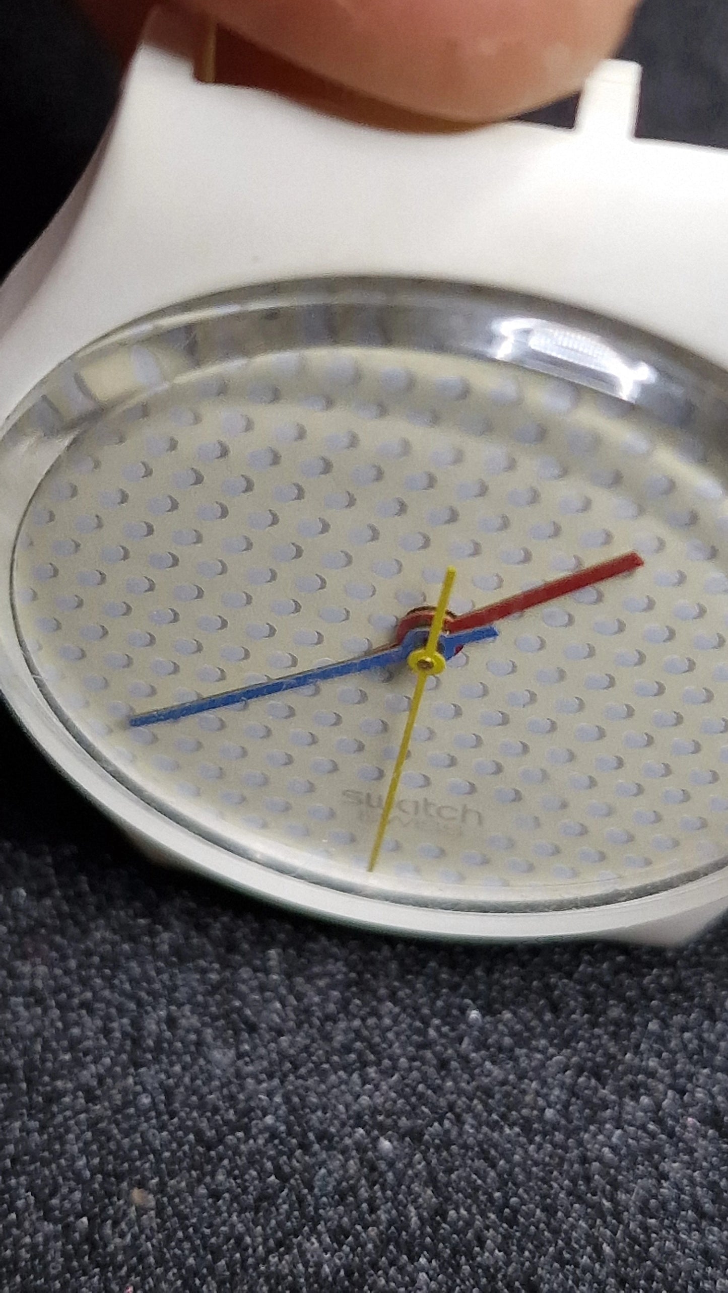 Swatch GW105 “Ping Pong” (1986) ⚪️🏓 – Vintage Swiss Quartz