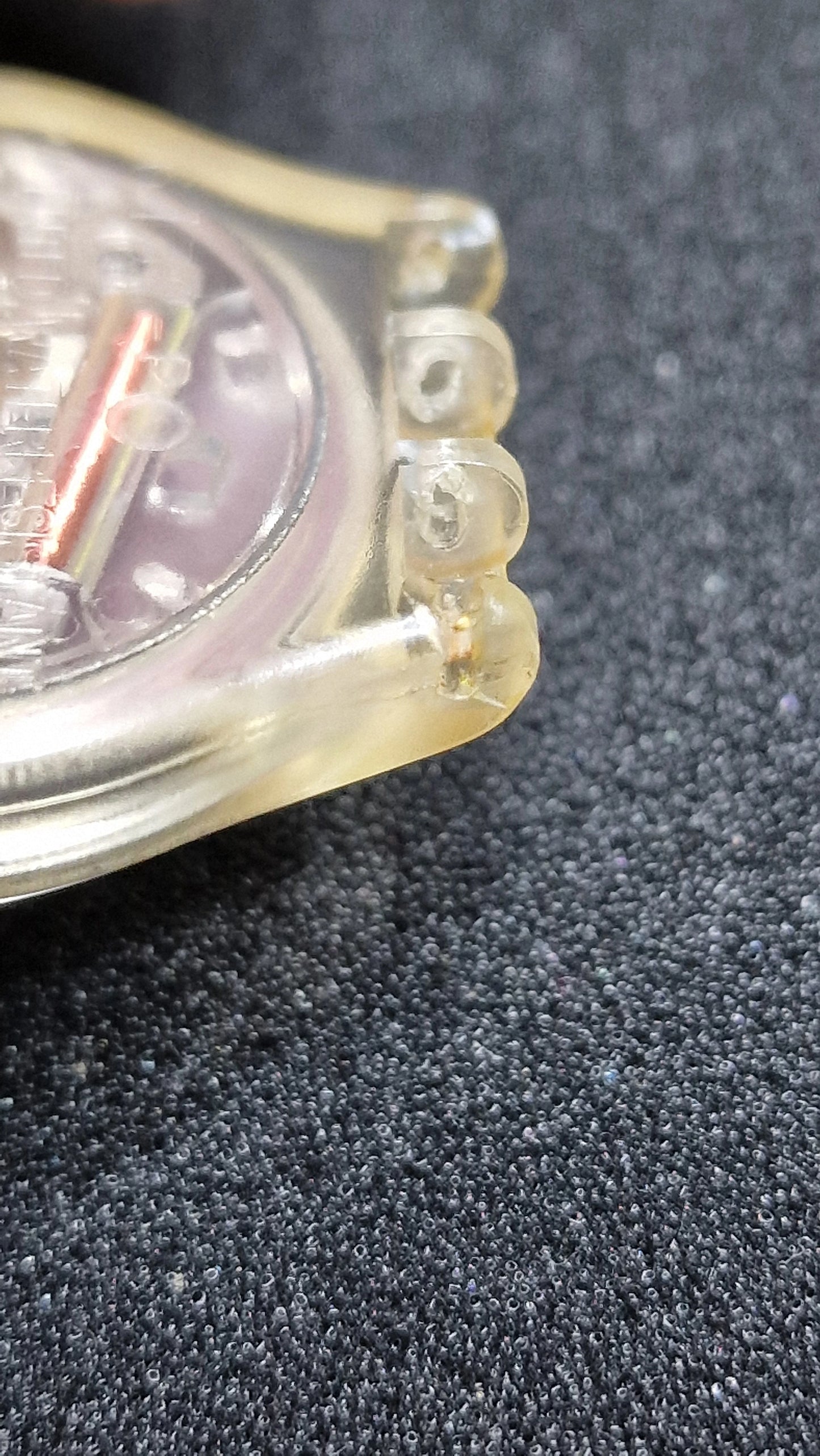 🌊 Swatch GK102 “Nautilus” (1986) – Vintage Gent, transparent case 🐚⌚