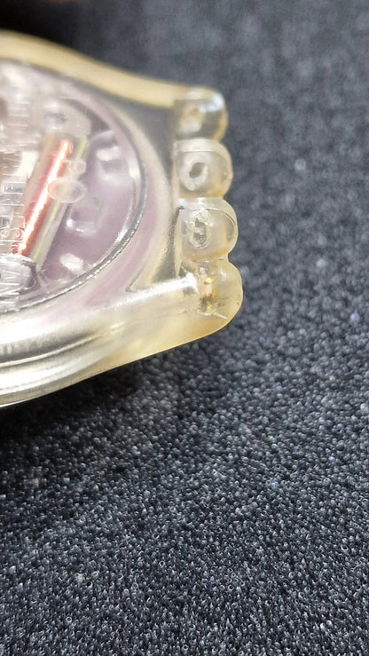 🌊 Swatch GK102 “Nautilus” (1986) – Vintage Gent, transparent case 🐚⌚