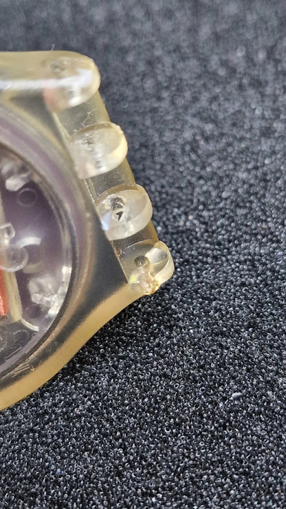 🌊 Swatch GK102 “Nautilus” (1986) – Vintage Gent, transparent case 🐚⌚