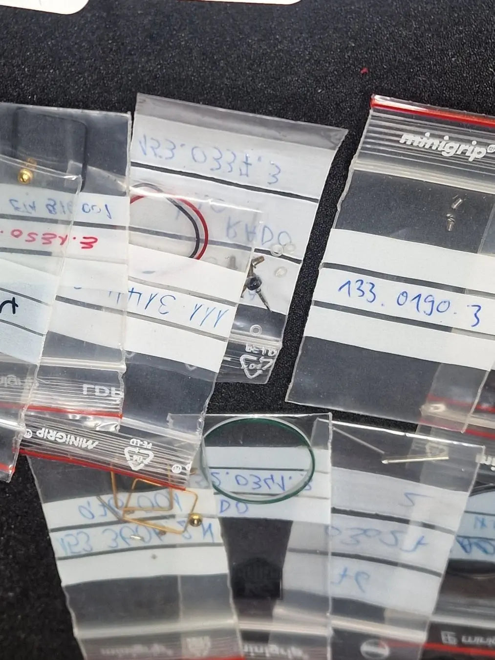 Bundle of Original RADO Spare Parts – Rare & Extensive
