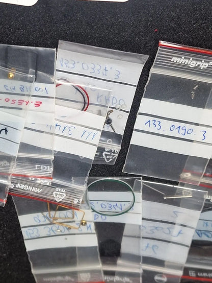 Bundle of Original RADO Spare Parts – Rare & Extensive
