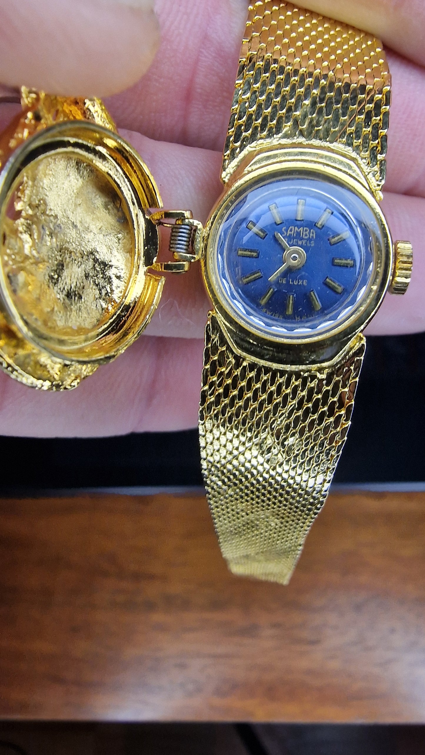 💎 Samba Ladies Jewelry Watch – Vintage 1960s Mechanical Beauty ✨