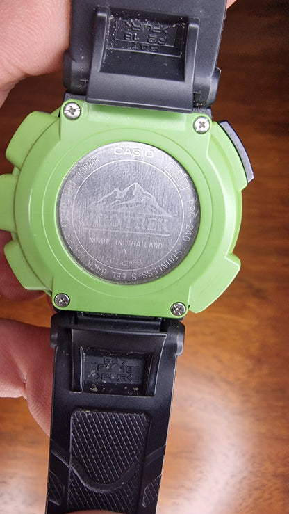 ⛰️ Casio Pro Trek PRG-240 – Tough Solar Compass / Altimeter / Barometer / Thermometer 🌤️