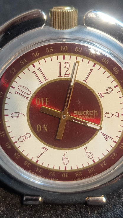 🎶 Swatch POP “Musically” PUK100 – Paulo Mendonça Edition (1996) 🎵