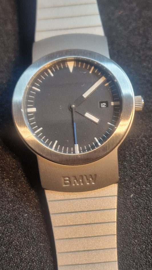 🕶️ BMW Swiss Design Watch – Minimalist Precision in Stainless Steel 🇨🇭